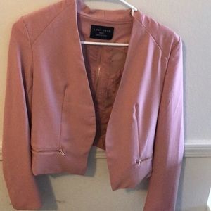 Pink love tree blazer